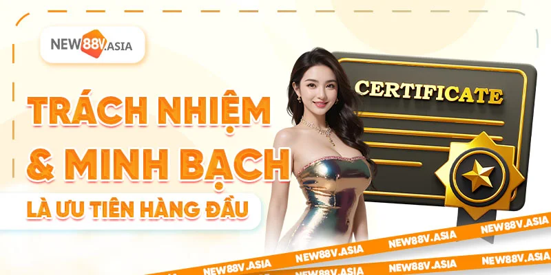 Trách Nhiệm & Minh Bạch Là Ưu Tiên Hàng Đầu