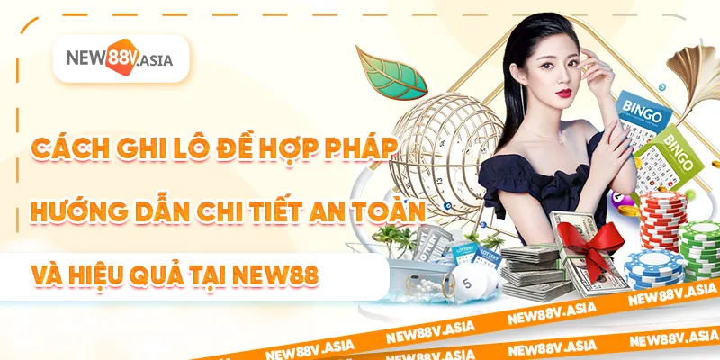Cách ghi lô đề hợp pháp: Hướng dẫn chi tiết an toàn và hiệu quả tại new88