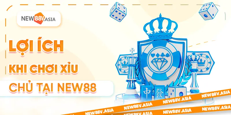 Lợi ích khi chơi Xỉu Chủ tại New88